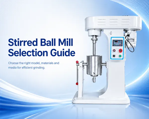 Stirring Ball Mill Selection Guide