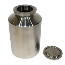 Horizontal ball mill tank