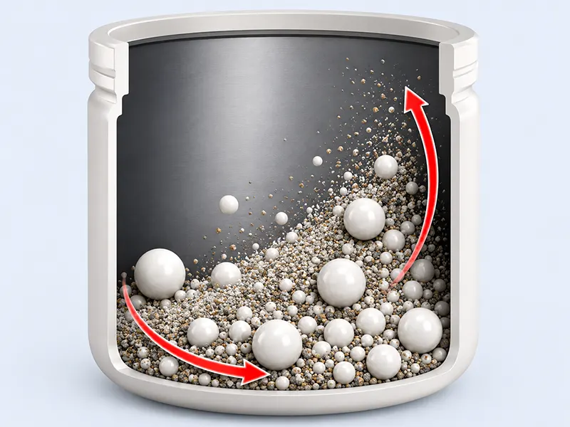 Ball mill jar working principle diagram