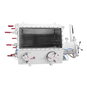 Stainless steel vacuum glovebox