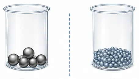 Schéma suggéré pour la sélection du diamètre de la boule