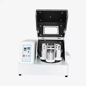 Heated planetary ball mill
