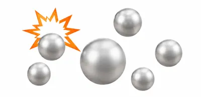 Impact action schematic