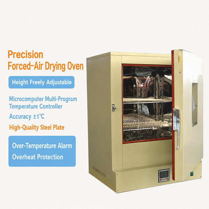 Precision air blower dryer unit used for drying powder samples in a laboratory
