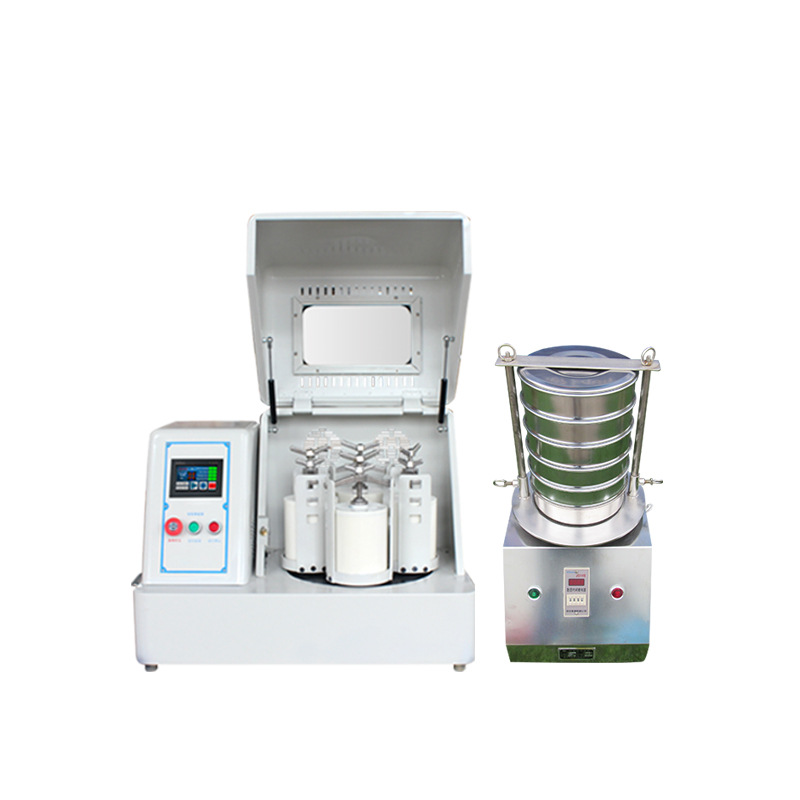 Soil grinder and sieve machine