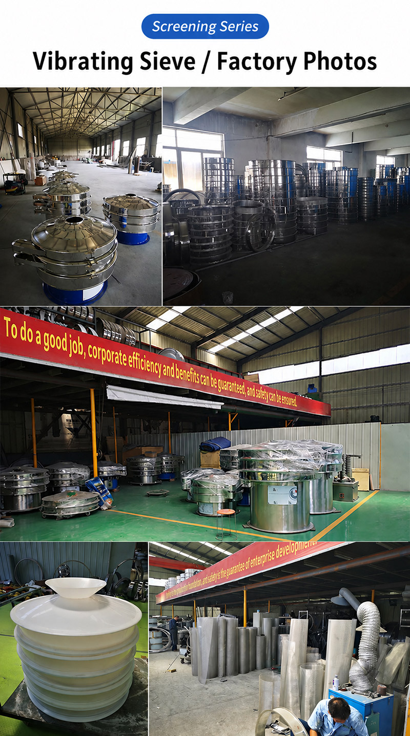 Three-dimensional rotary vibrating screen