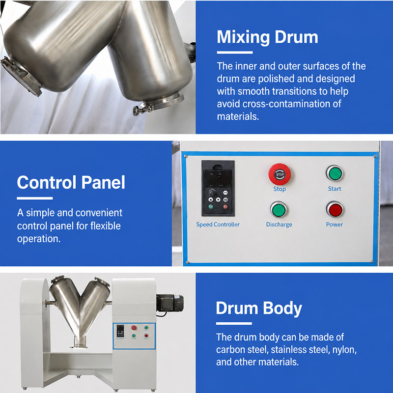 V type mixer