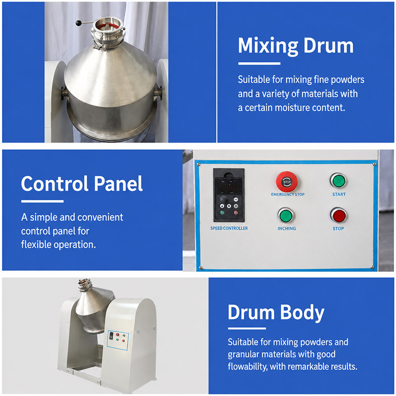 Double cone mixer