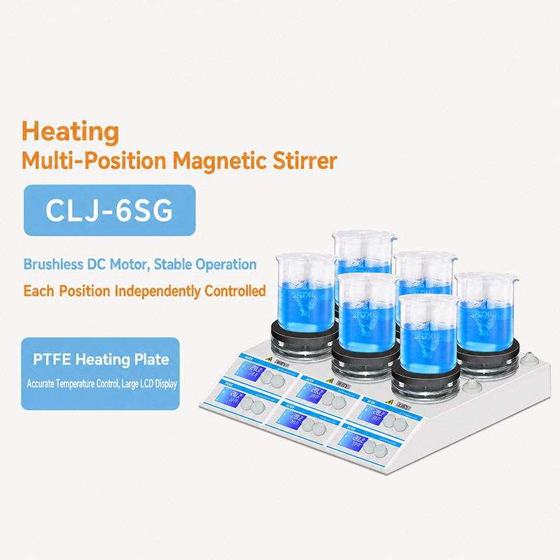 Multi station magnetic stirrer