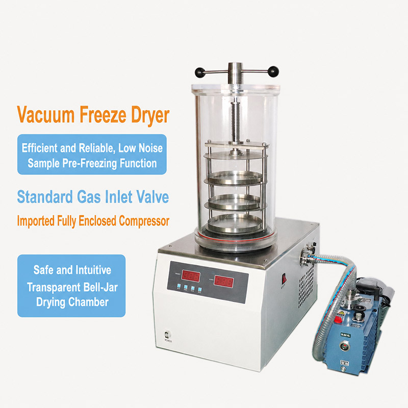 Vacuum freeze-drying oven
