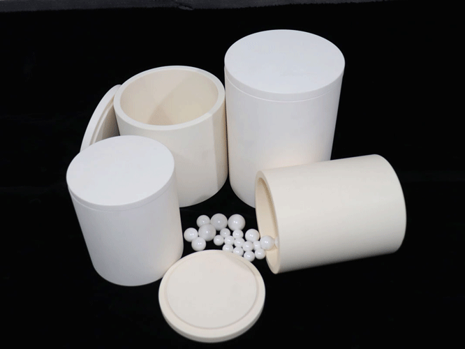 corundum planetary mill jar