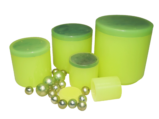 PU planetary mill jar