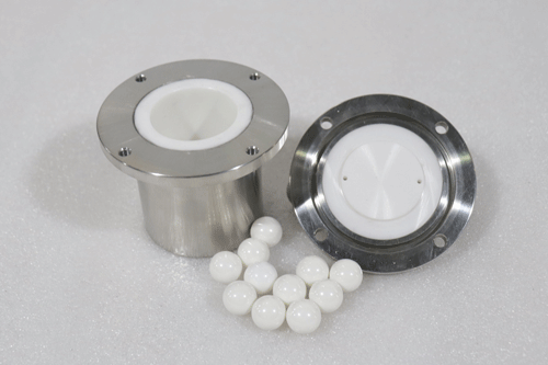 vacuum planetary mill jar
