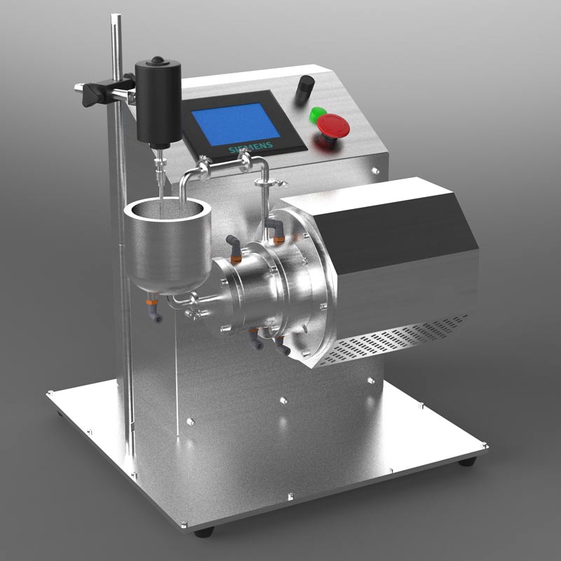 lab horizontal bar pin nano sand mill