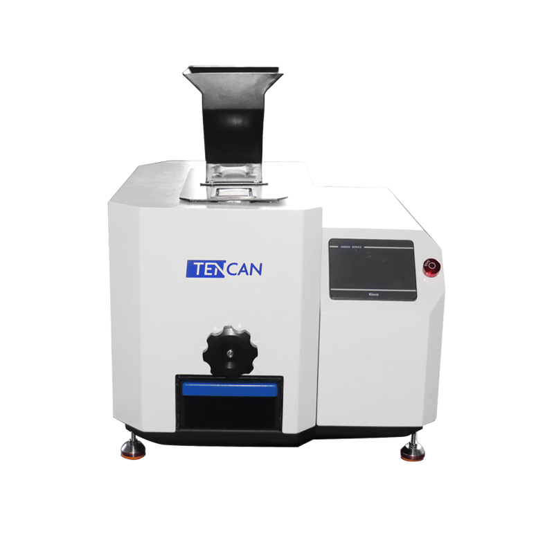 Experimental jaw crusher