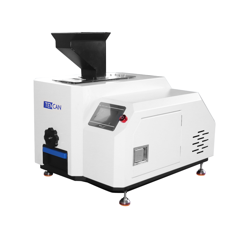 Experimental jaw crusher