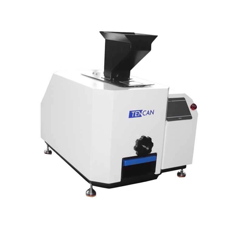 Experimental jaw crusher