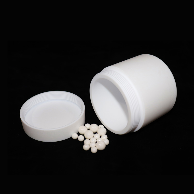 PTFE roll mill jar