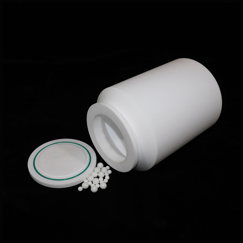 PTFE roll mill jar