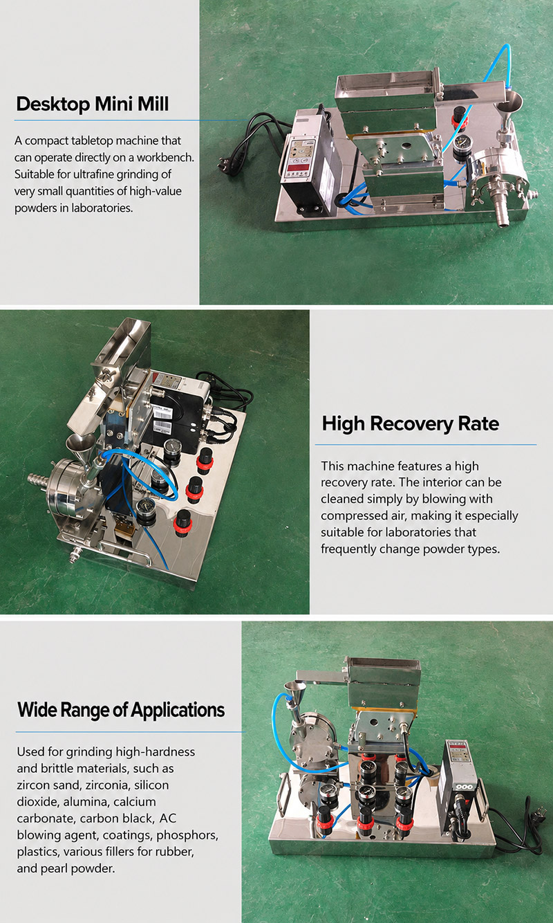 Micro jet pulverizer