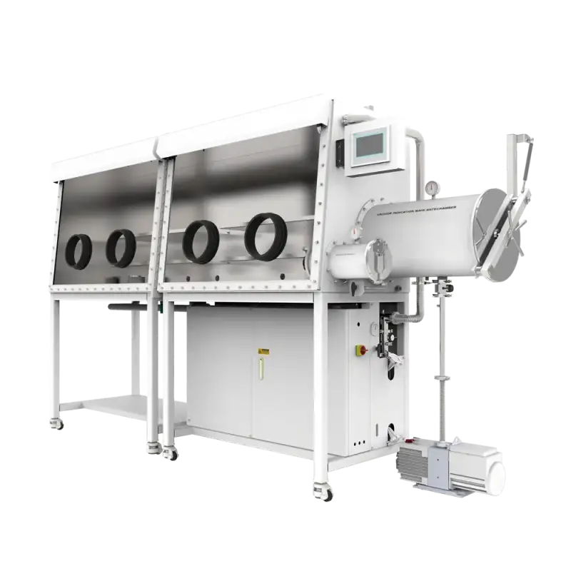 glove box with purification system