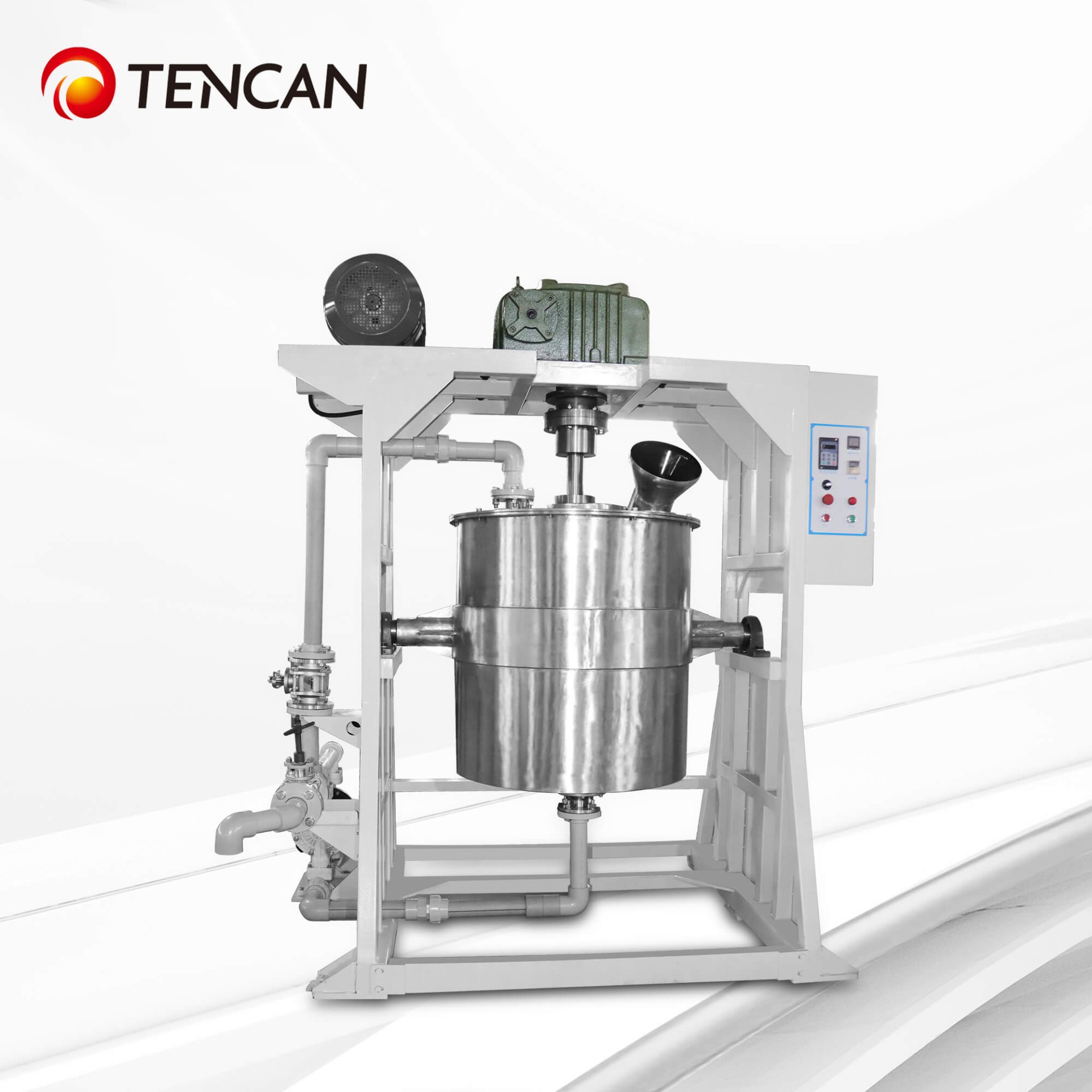 TENCAN Production Scale Stirred Ball Mill for Industrial Ultrafine Grinding