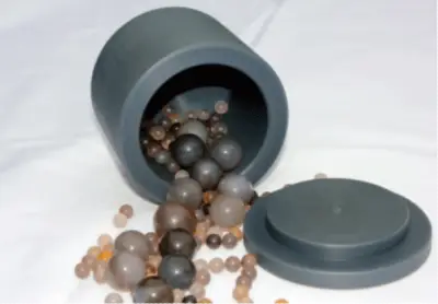 tempered nylon planetary mill jar