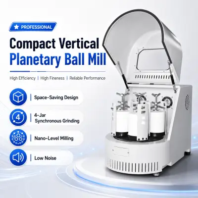 Planetary Ball Mill Guide: Working Principle, Applications and Grinding Media Selection